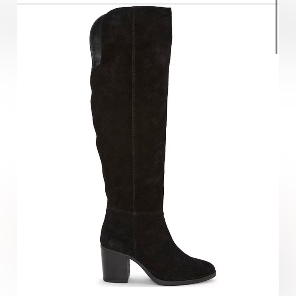 Lucky Brand Black Heeled above knee  Boots